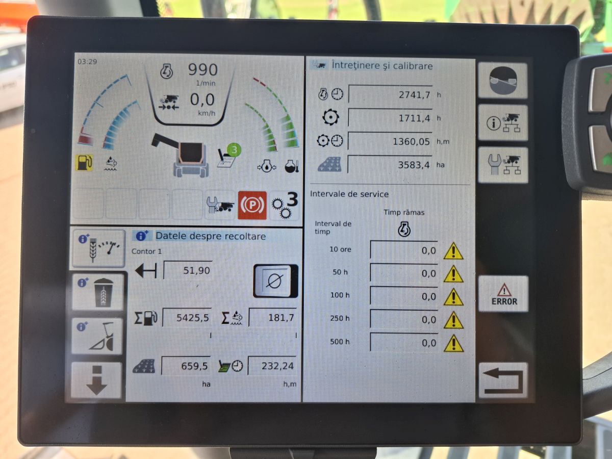 Fendt 6335C + Header paioase