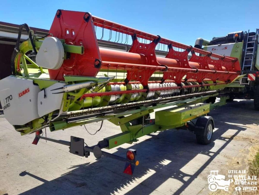 Claas Lexion 660 + Header paioase