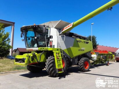 Claas Lexion 660 + Header paioase