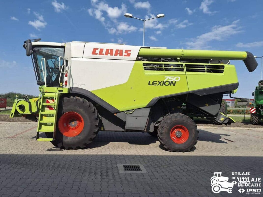 Claas Lexion 750 + Header paioase