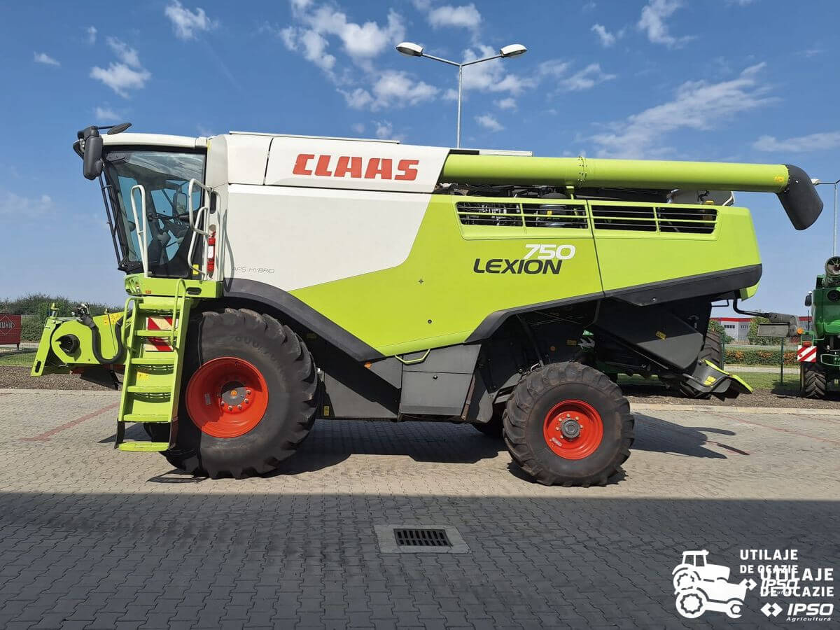 Claas Lexion 750 + Header paioase