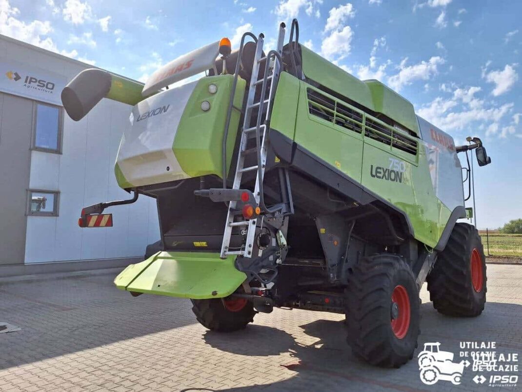 Claas Lexion 750 + Header paioase