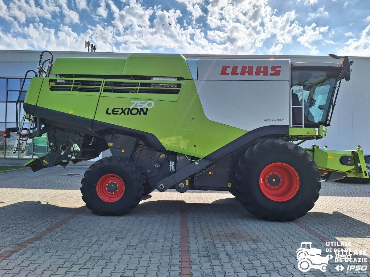 Claas Lexion 750 + Header paioase