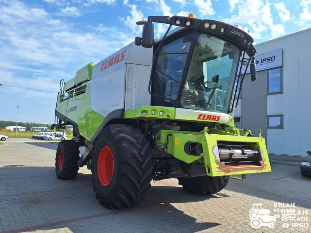 Claas Lexion 750 + Header paioase
