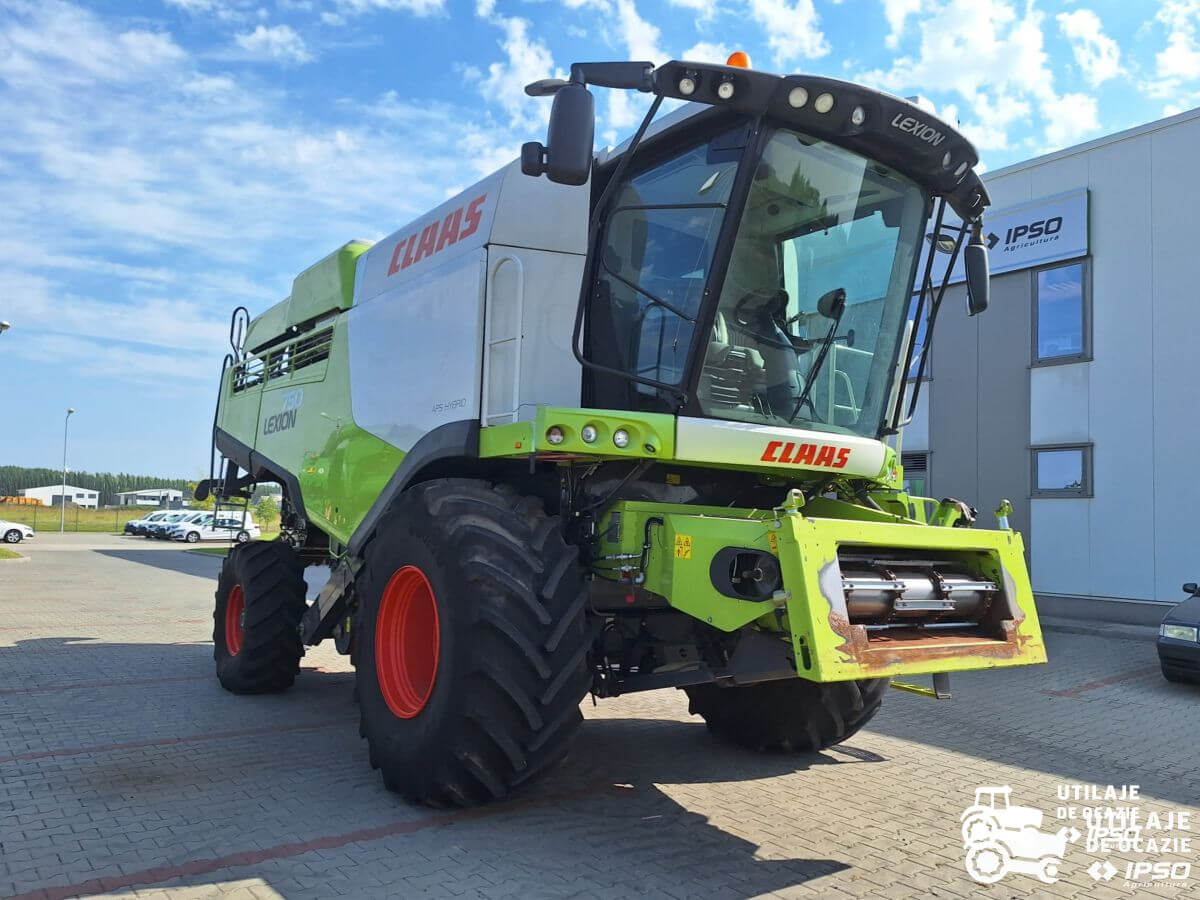 Claas Lexion 750 + Header paioase