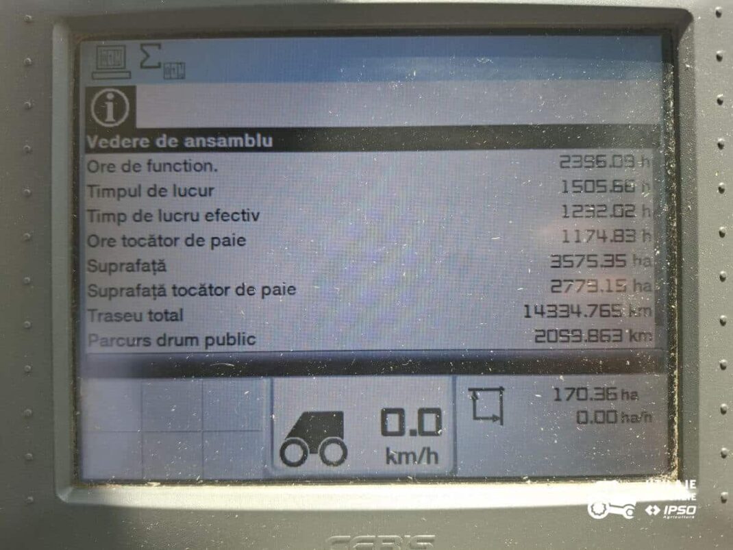 Claas Tucano 320 + Header paioase