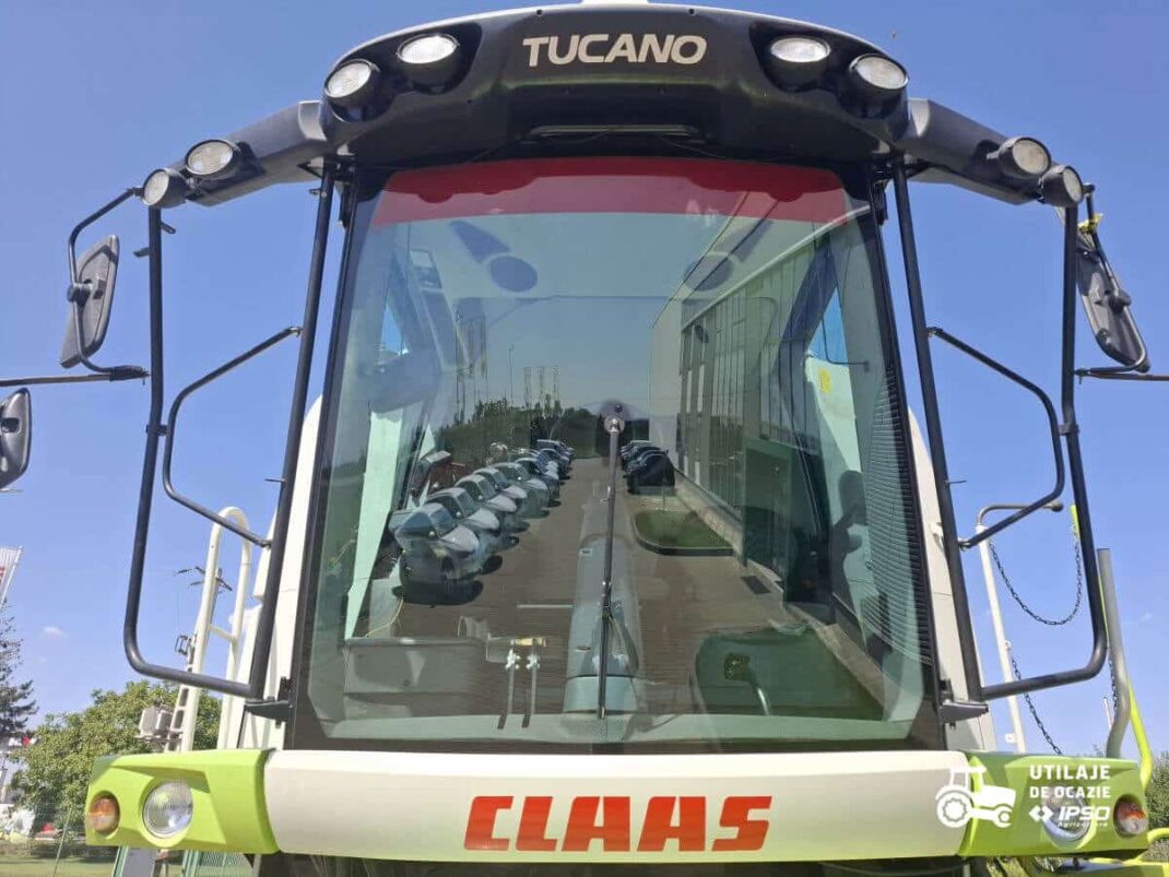 Claas Tucano 320 + Header paioase