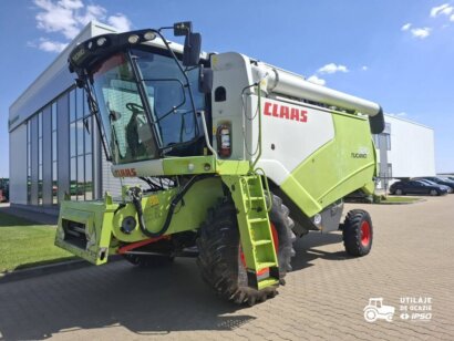 Claas Tucano 320 + Header paioase