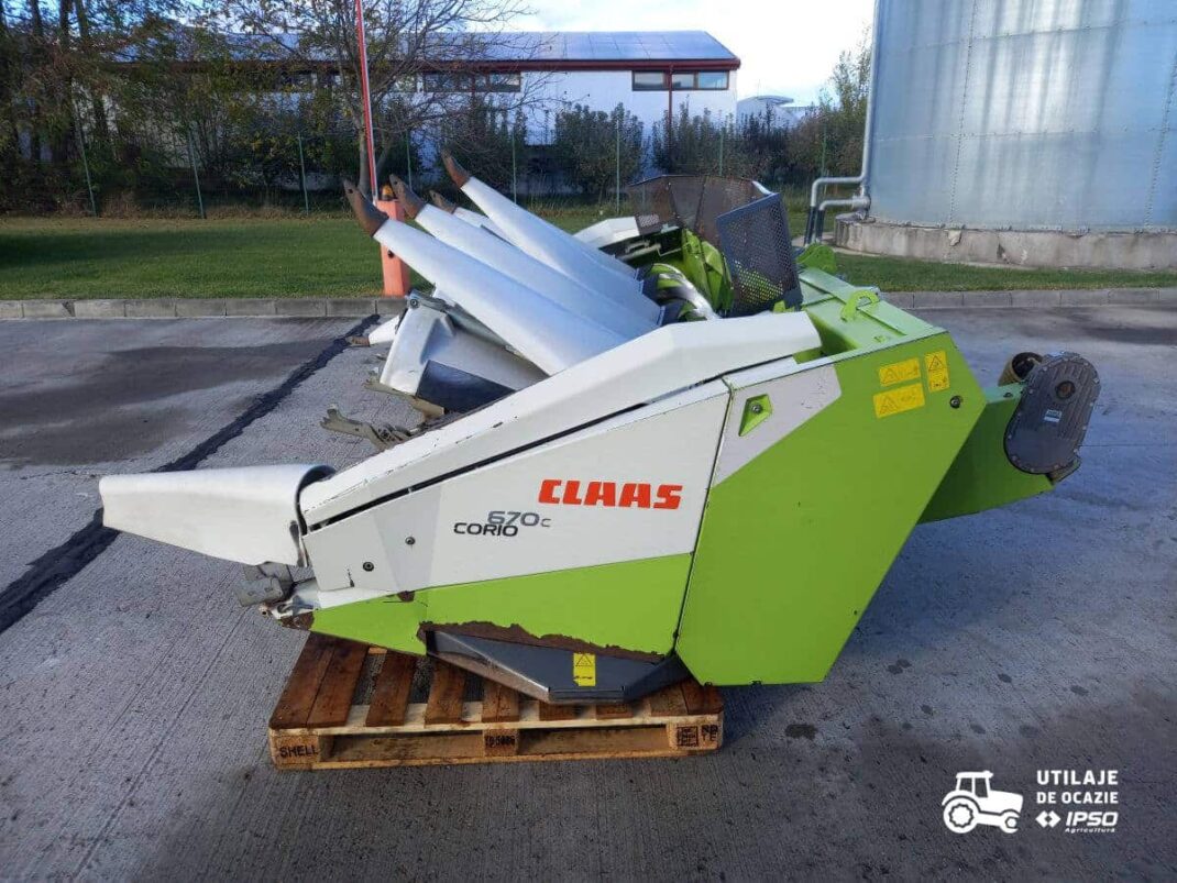 Echipament porumb Claas Corio 670