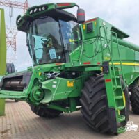 John Deere S770 + Header paioase