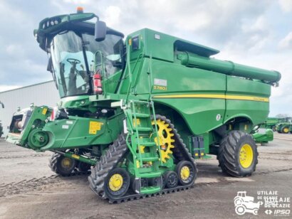 John Deere S780i + Header paioase