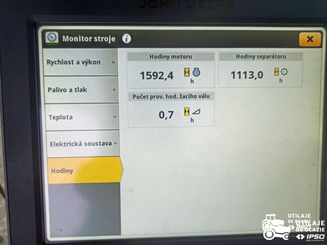 John Deere S790i + Header paioase
