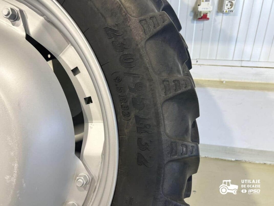 Roti inguste BKT Agri pentru tractor Case