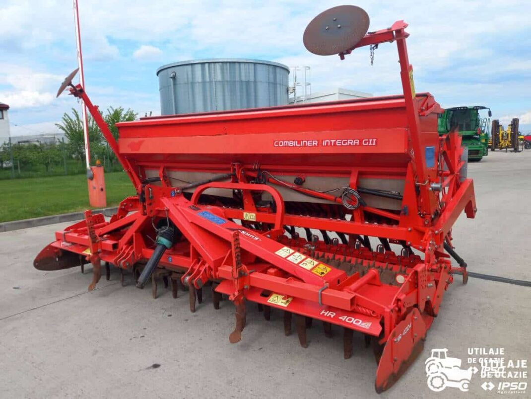 Semanatoare paioase Kuhn Integra + grapa rotativa HR 4004D