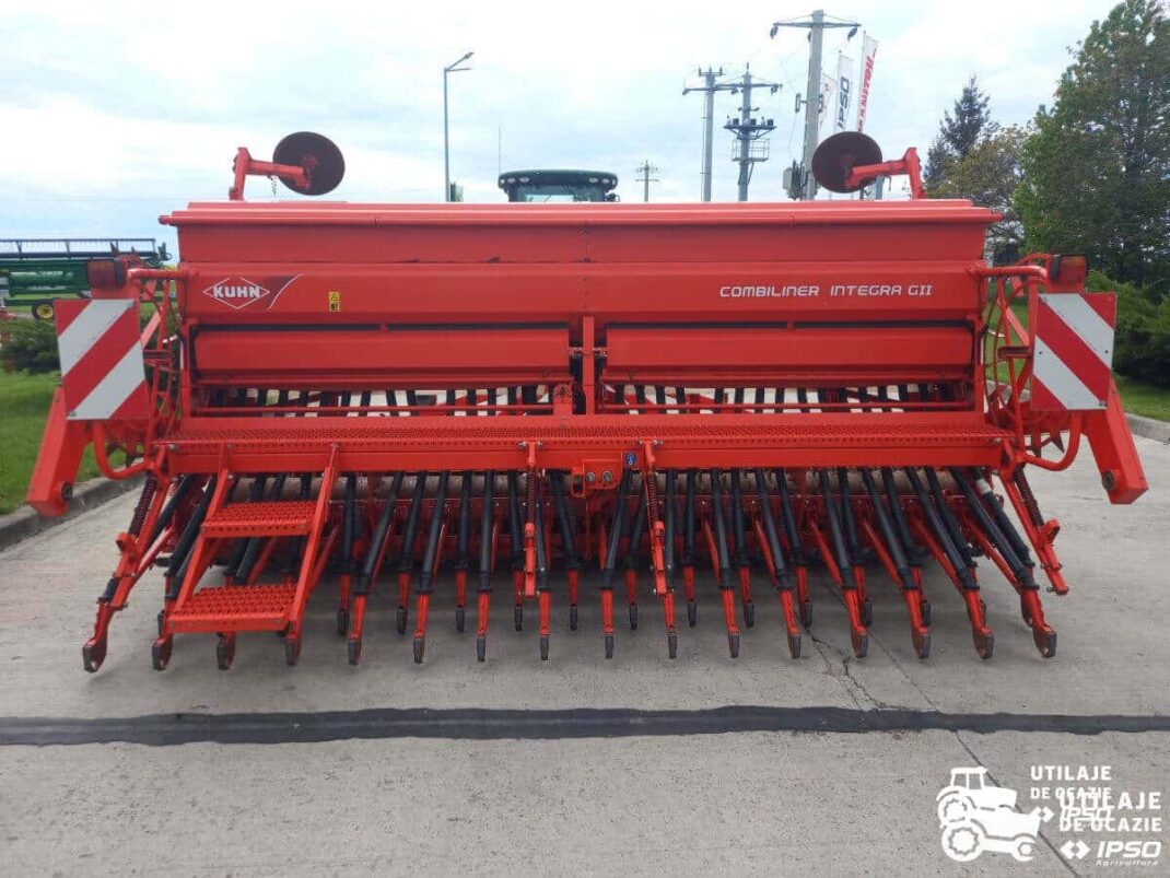 Semanatoare paioase Kuhn Integra + grapa rotativa HR 4004D