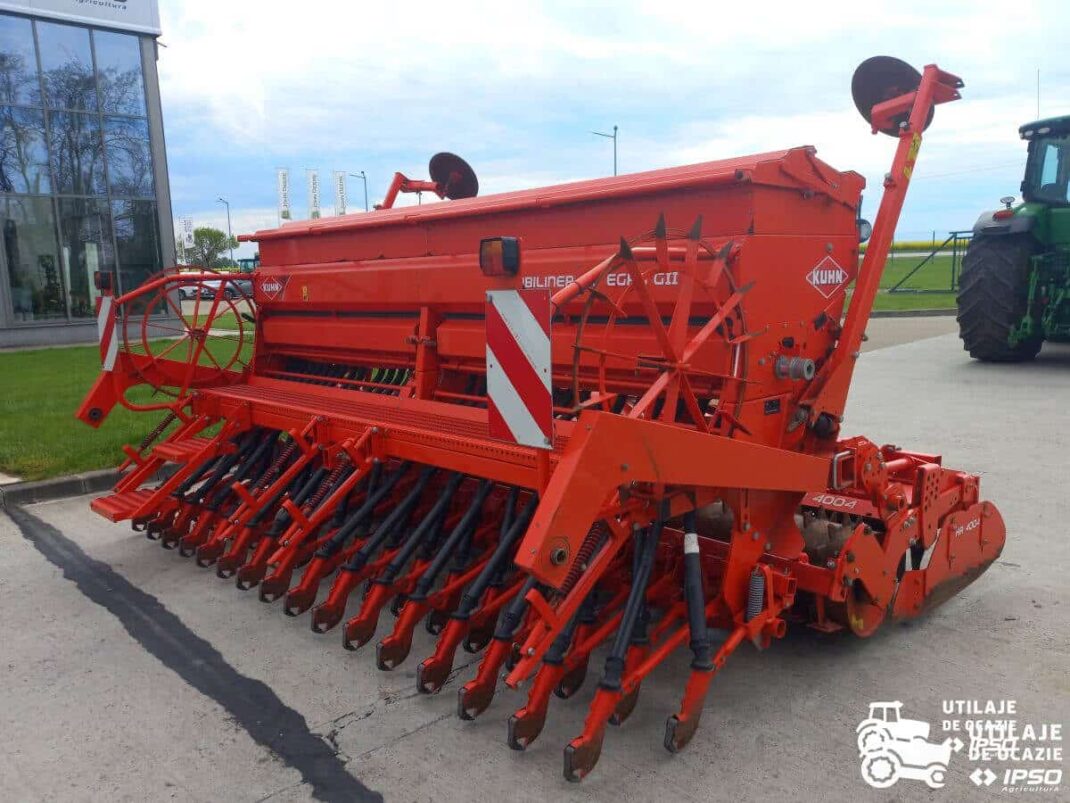 Semanatoare paioase Kuhn Integra + grapa rotativa HR 4004D