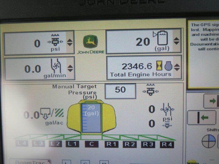 Sprayer John Deere R4038 29 1