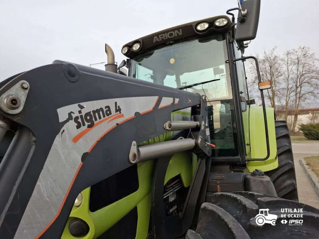 Claas Arion 630 + Incarcator