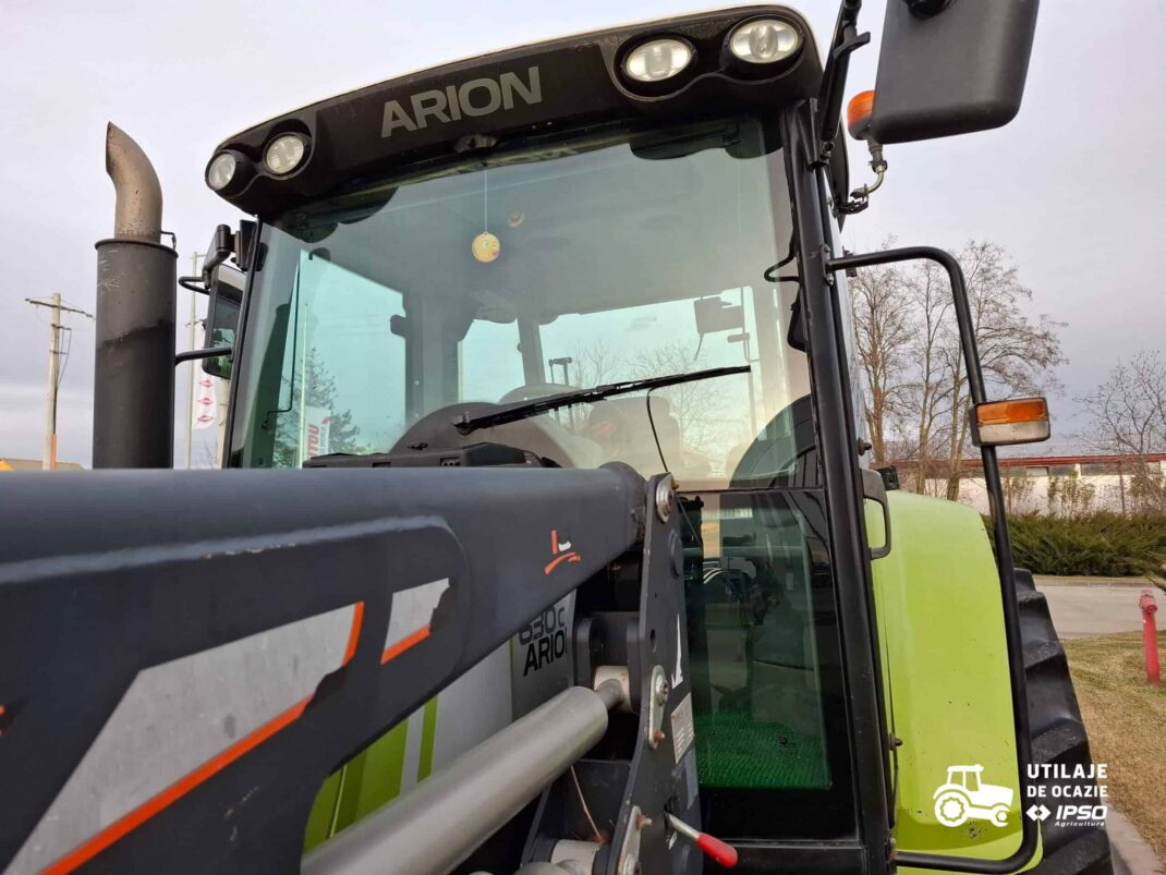 Claas Arion 630 + Incarcator