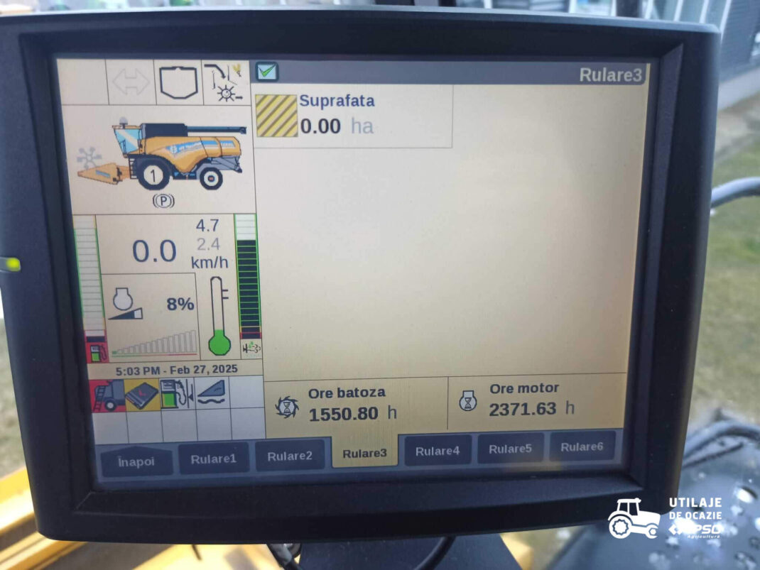 New Holland CX8.80 + Header paioase