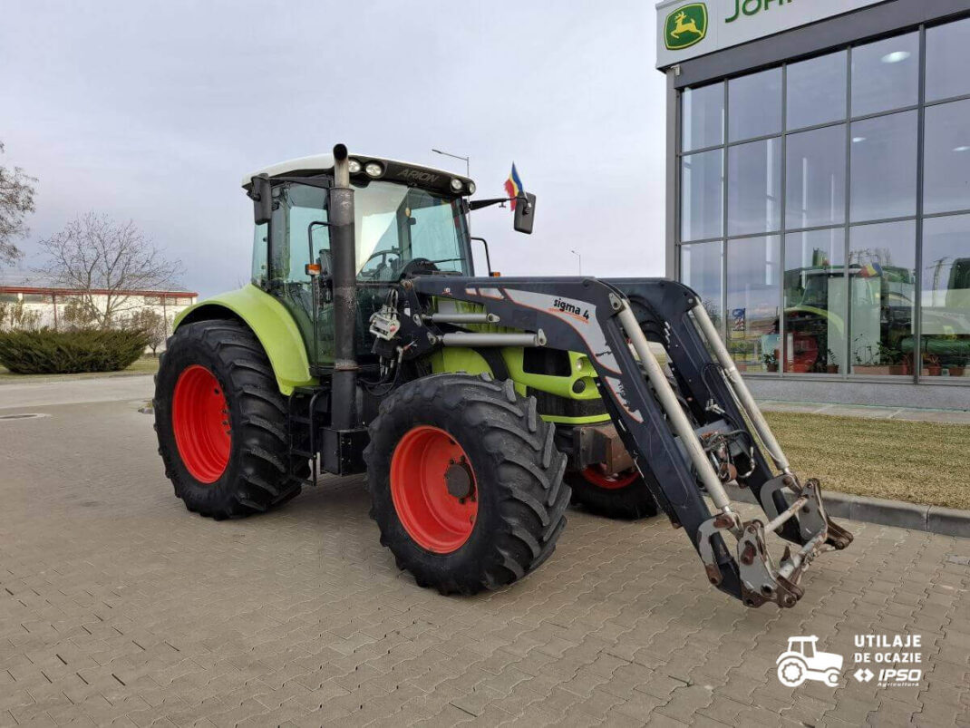 Claas Arion 630 + Incarcator