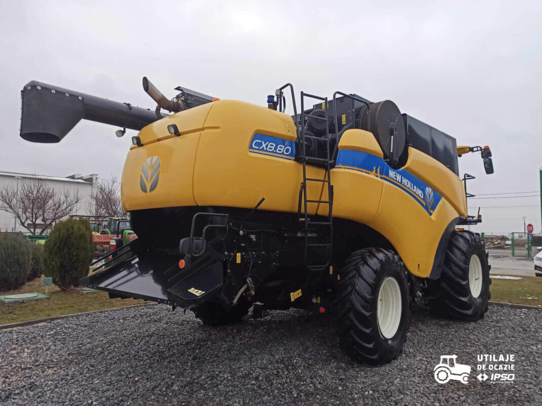 New Holland CX8.80 + Header paioase