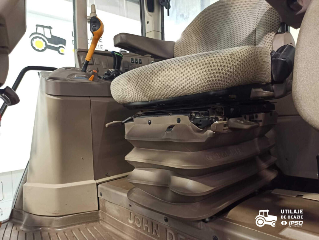 John Deere 6120M + roti inguste