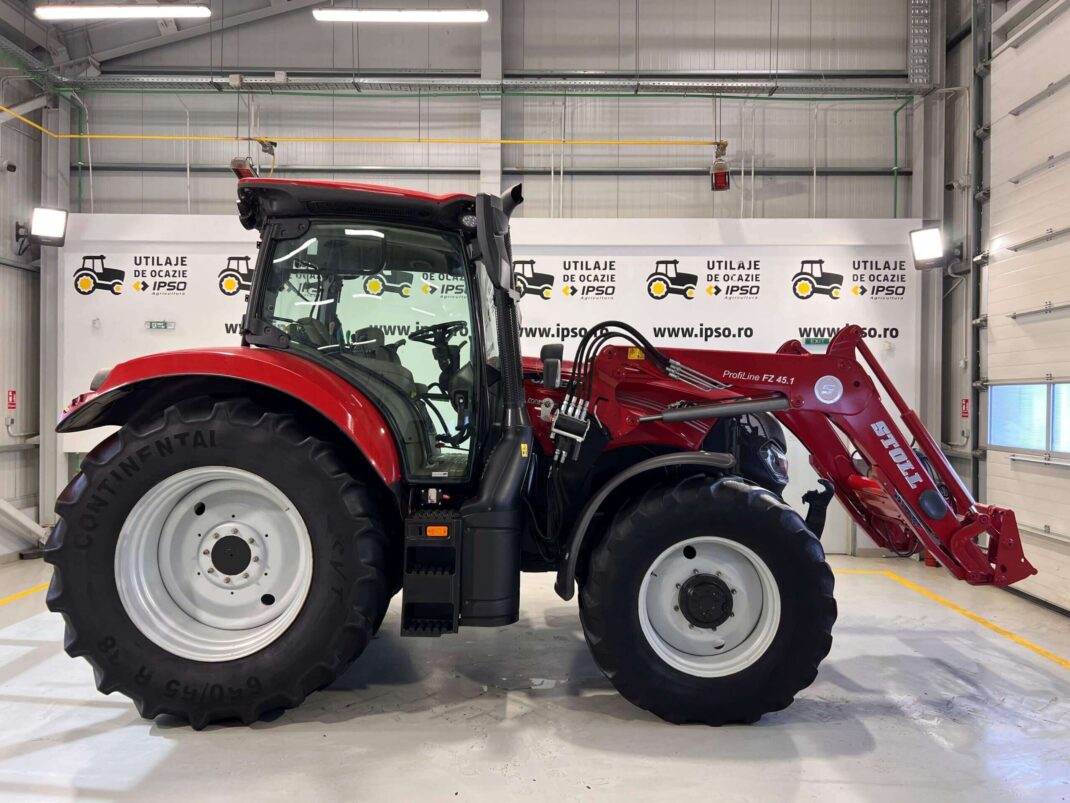 Case Maxxum 150 + incarcator frontal
