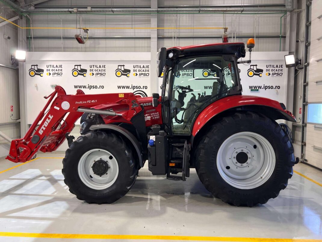 Case Maxxum 150 + incarcator frontal