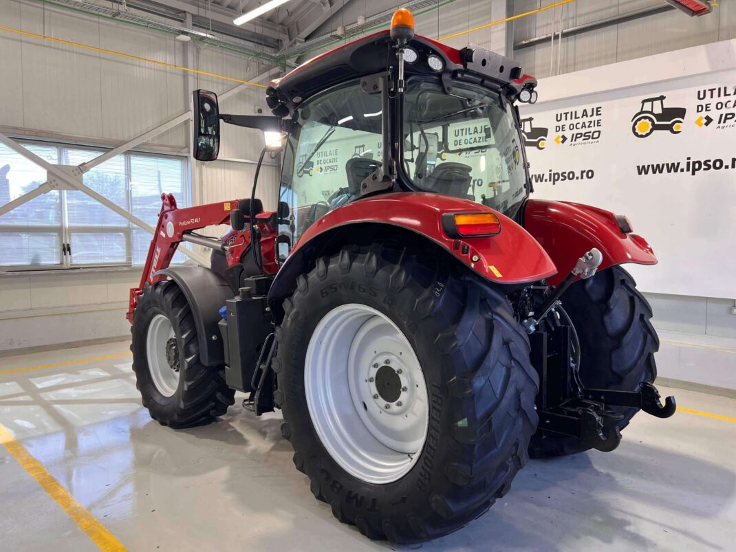 Case Maxxum 150 + incarcator frontal