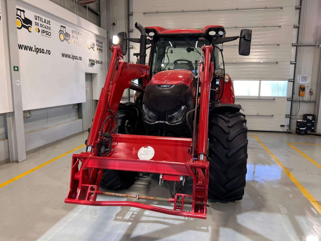 Case Maxxum 150 + incarcator frontal