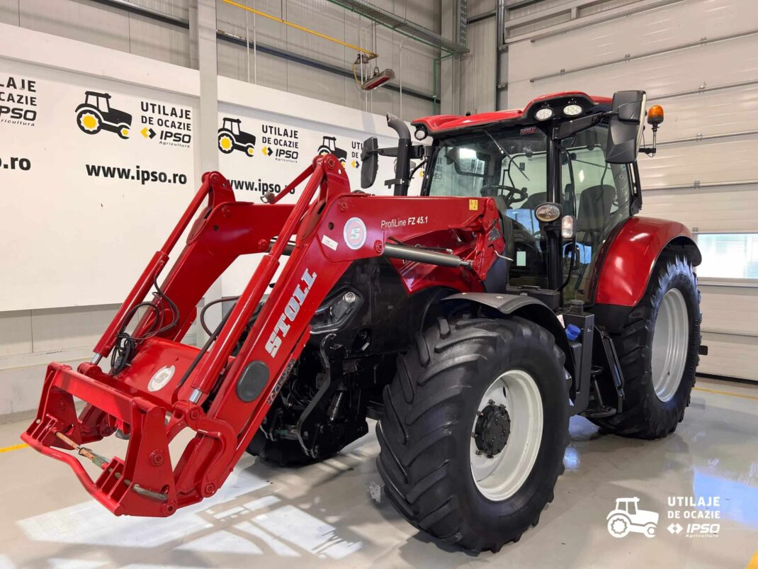 Case Maxxum 150 + incarcator frontal