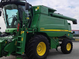 John Deere W540 + Header paioase