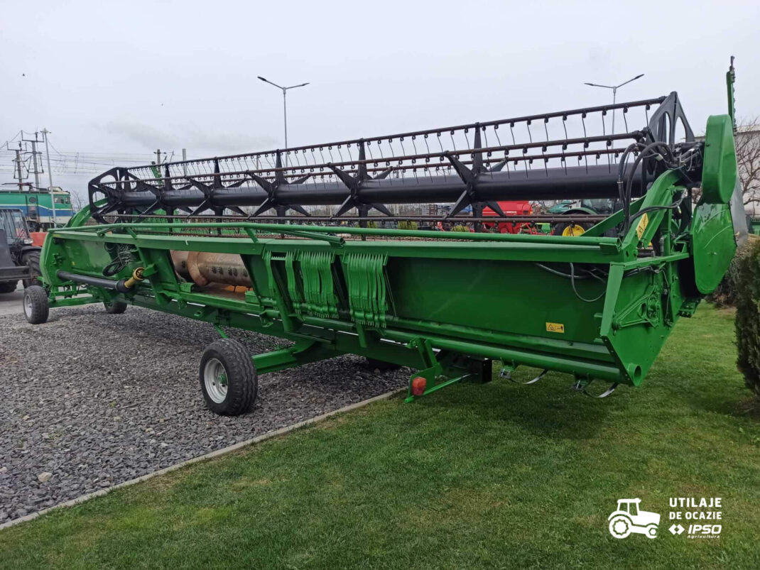 Heder paioase John Deere 630R cu carucior si extensie rapita