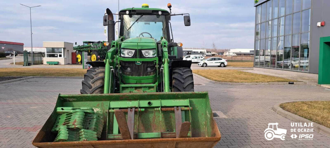 John Deere 6130M +Incarcator Frontal