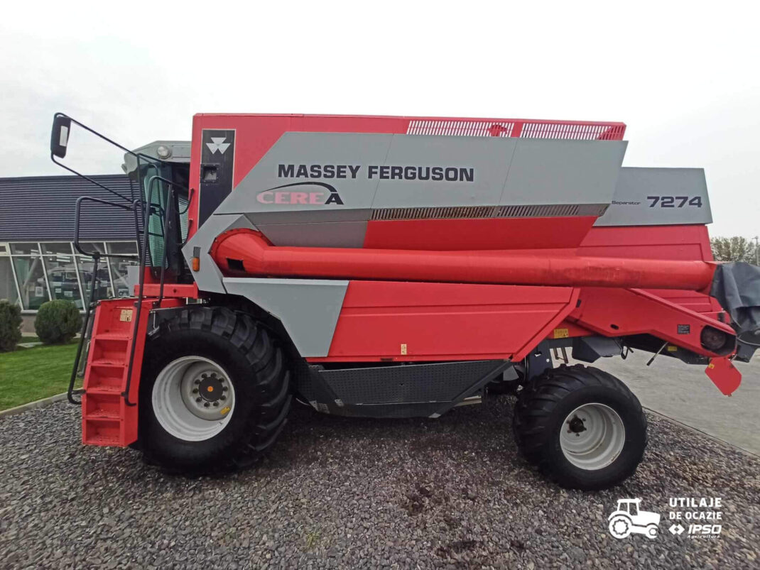 Massey Ferguson Cerea 7274 + Header paioase