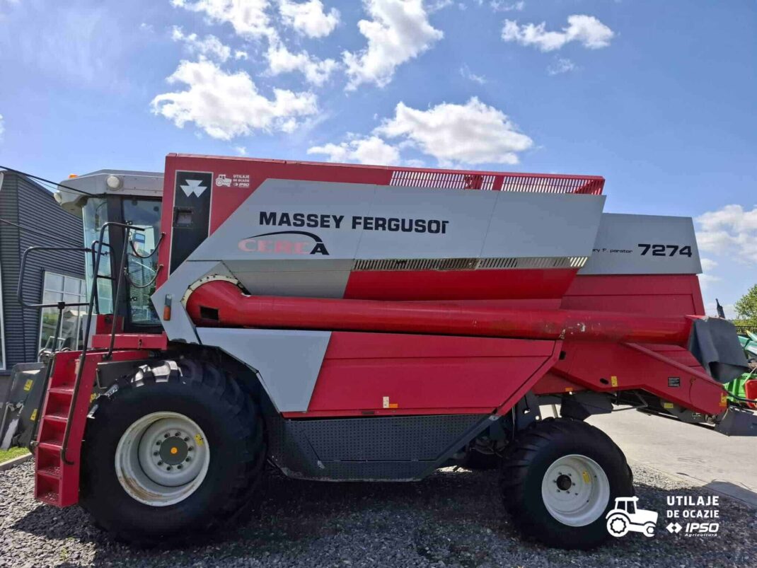 Massey Ferguson Cerea 7274 + Header paioase