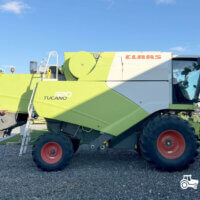 Claas Tucano 320 + Header paioase