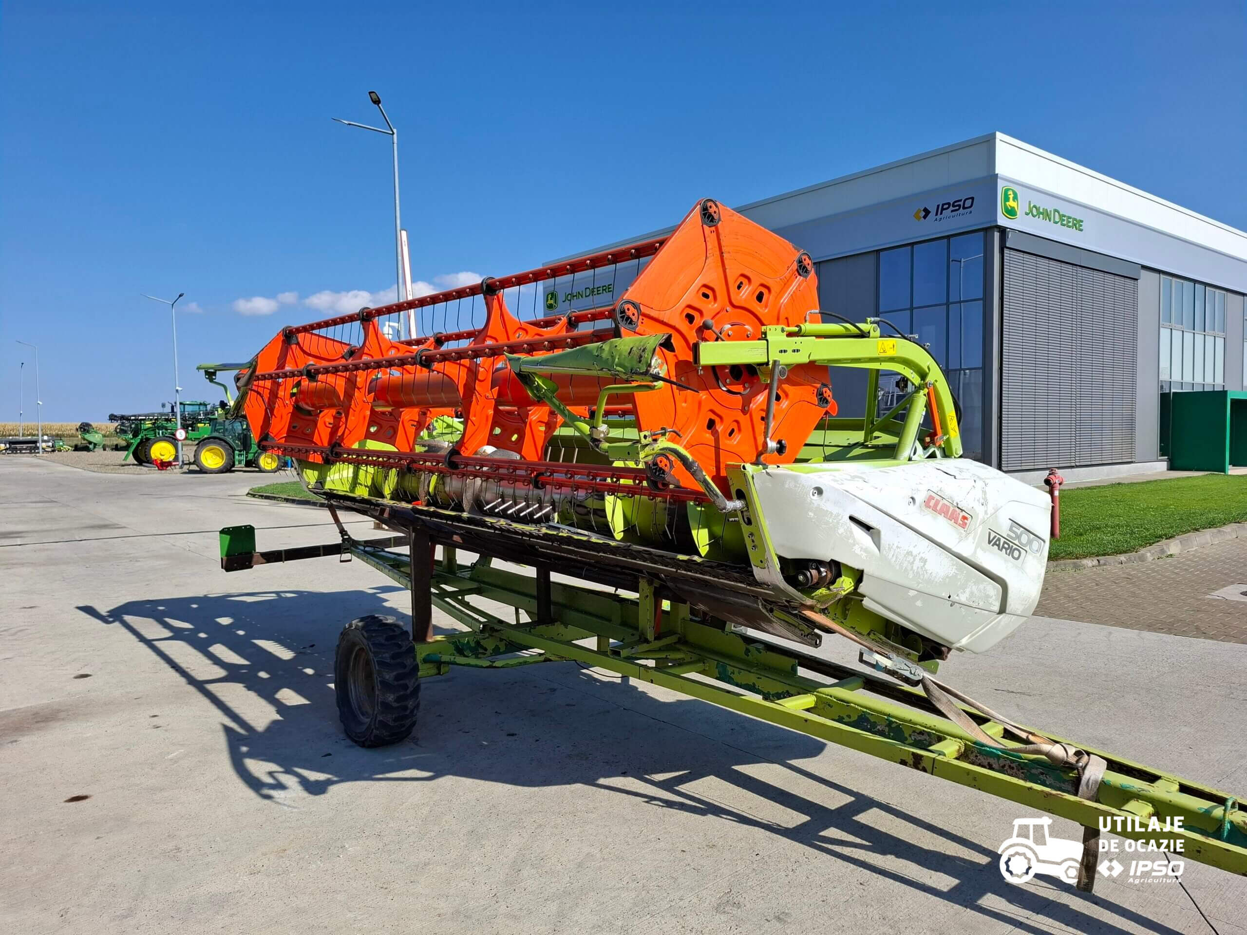 Claas Tucano 320 + Header paioase