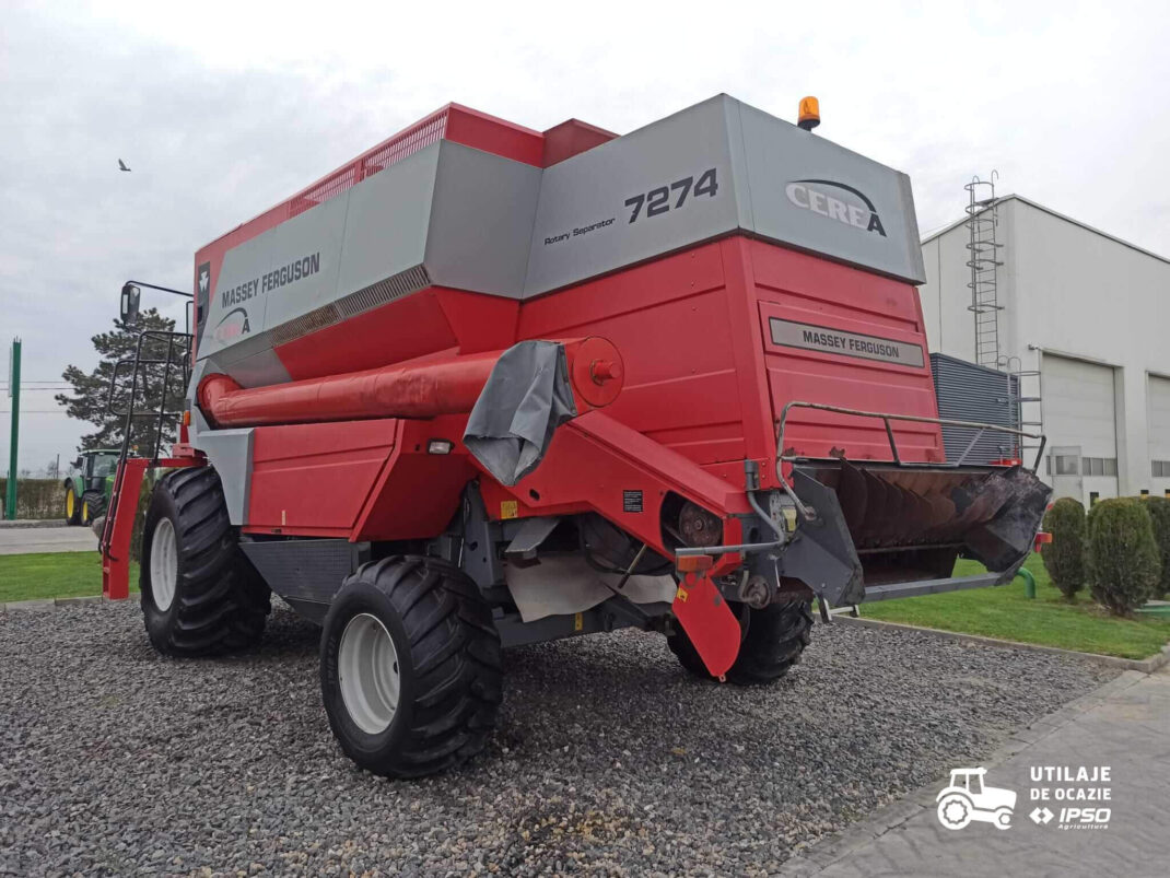 Massey Ferguson Cerea 7274 + Header paioase