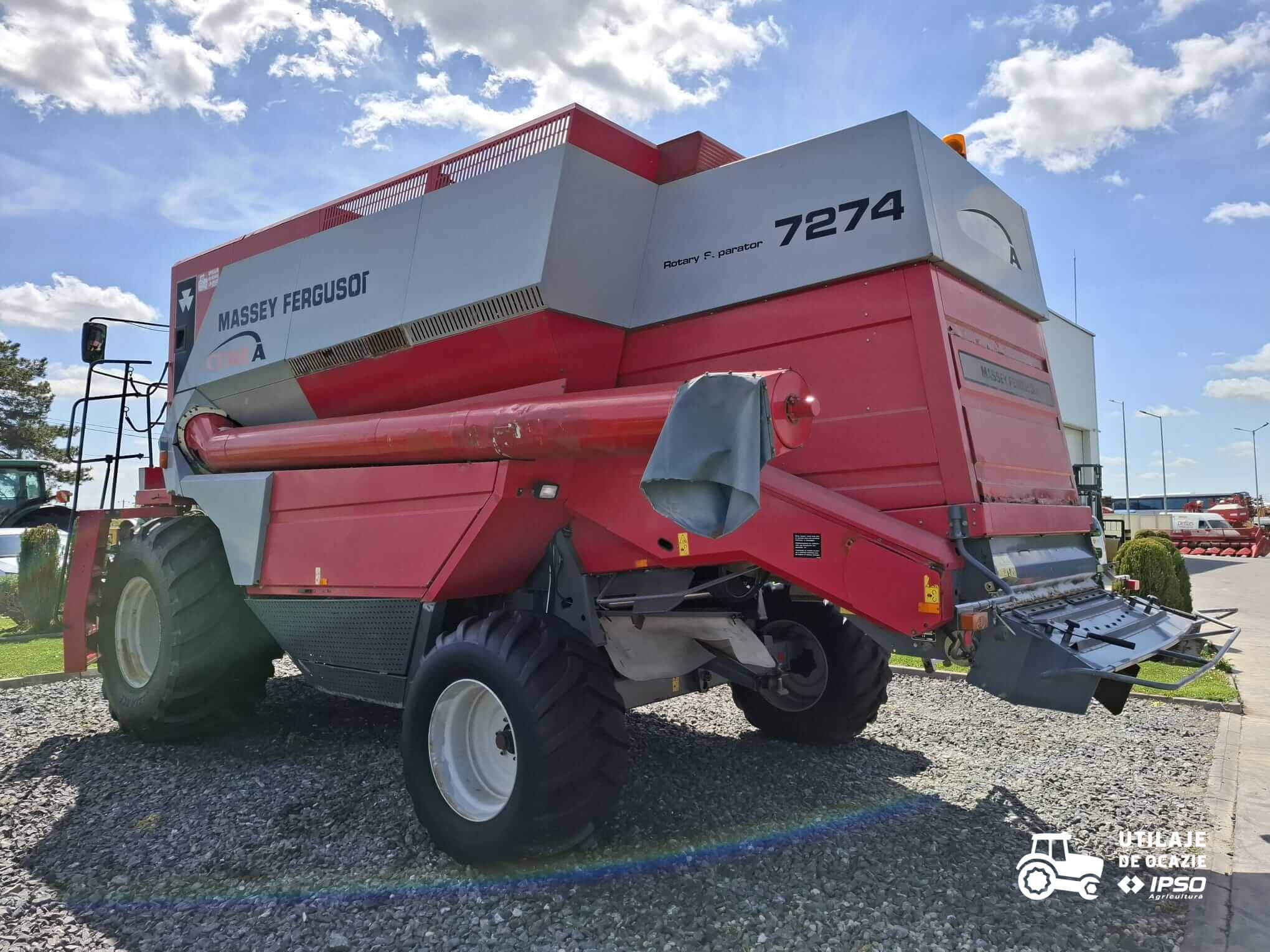 Massey Ferguson Cerea 7274 + Header paioase