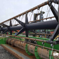 John Deere W540 + Header paioase