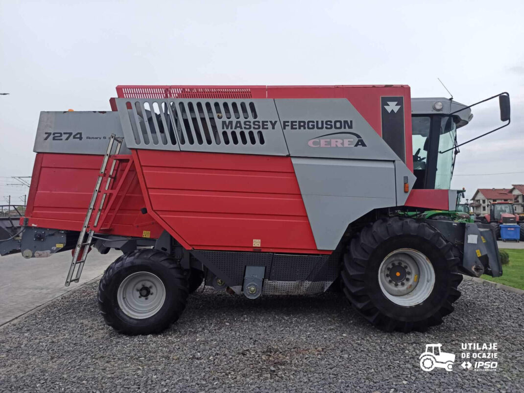 Massey Ferguson Cerea 7274 + Header paioase