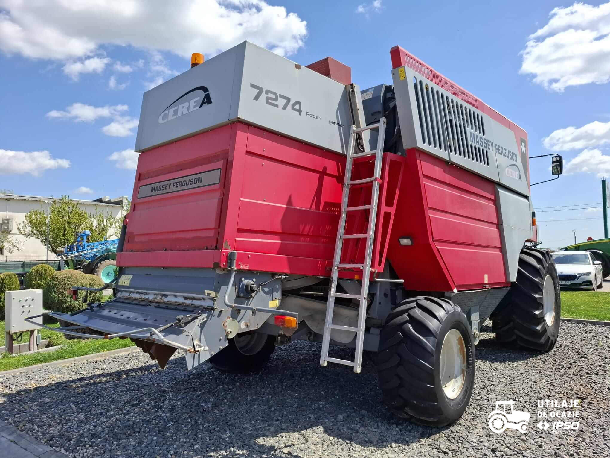 Massey Ferguson Cerea 7274 + Header paioase
