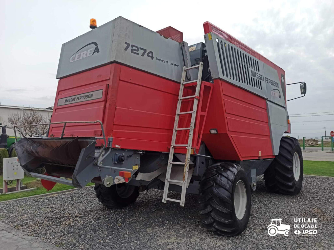 Massey Ferguson Cerea 7274 + Header paioase