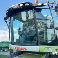 Claas Tucano 320 + Header paioase