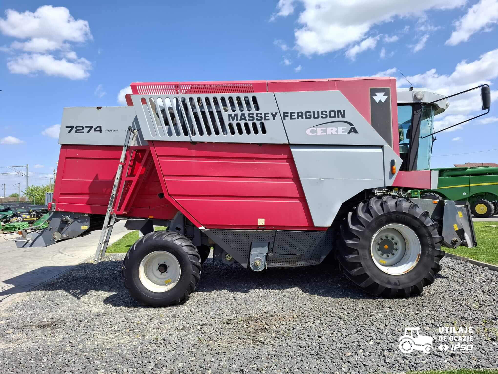 Massey Ferguson Cerea 7274 + Header paioase
