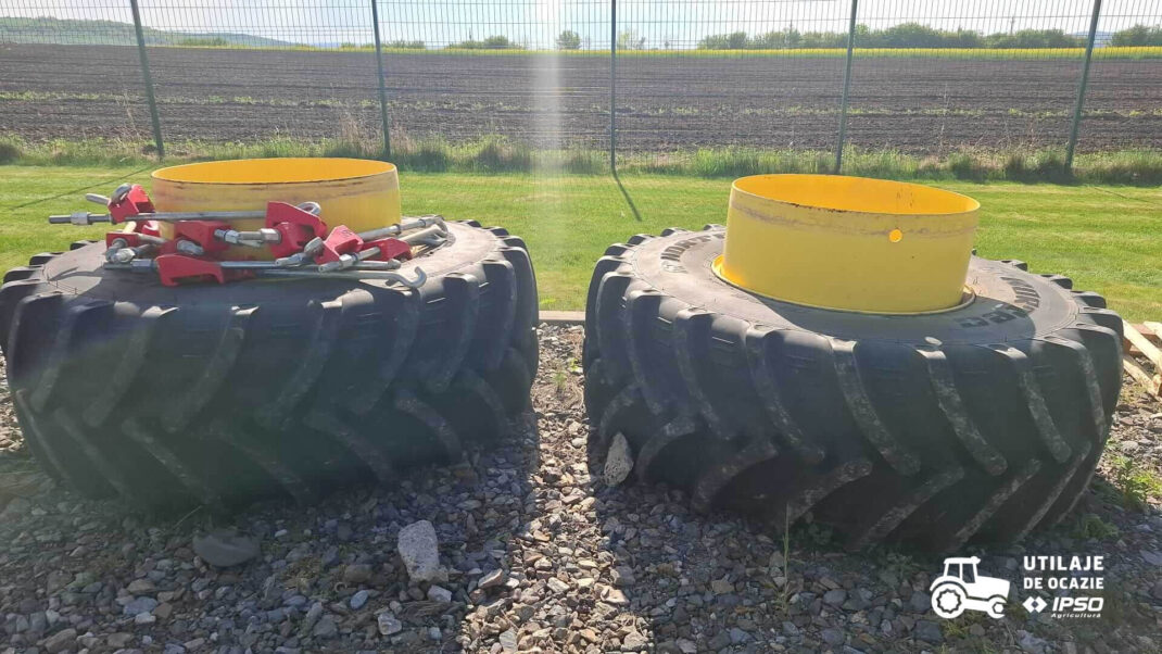 John Deere W540 cu roti duale fata