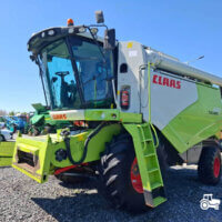 Claas Tucano 320 + Header paioase