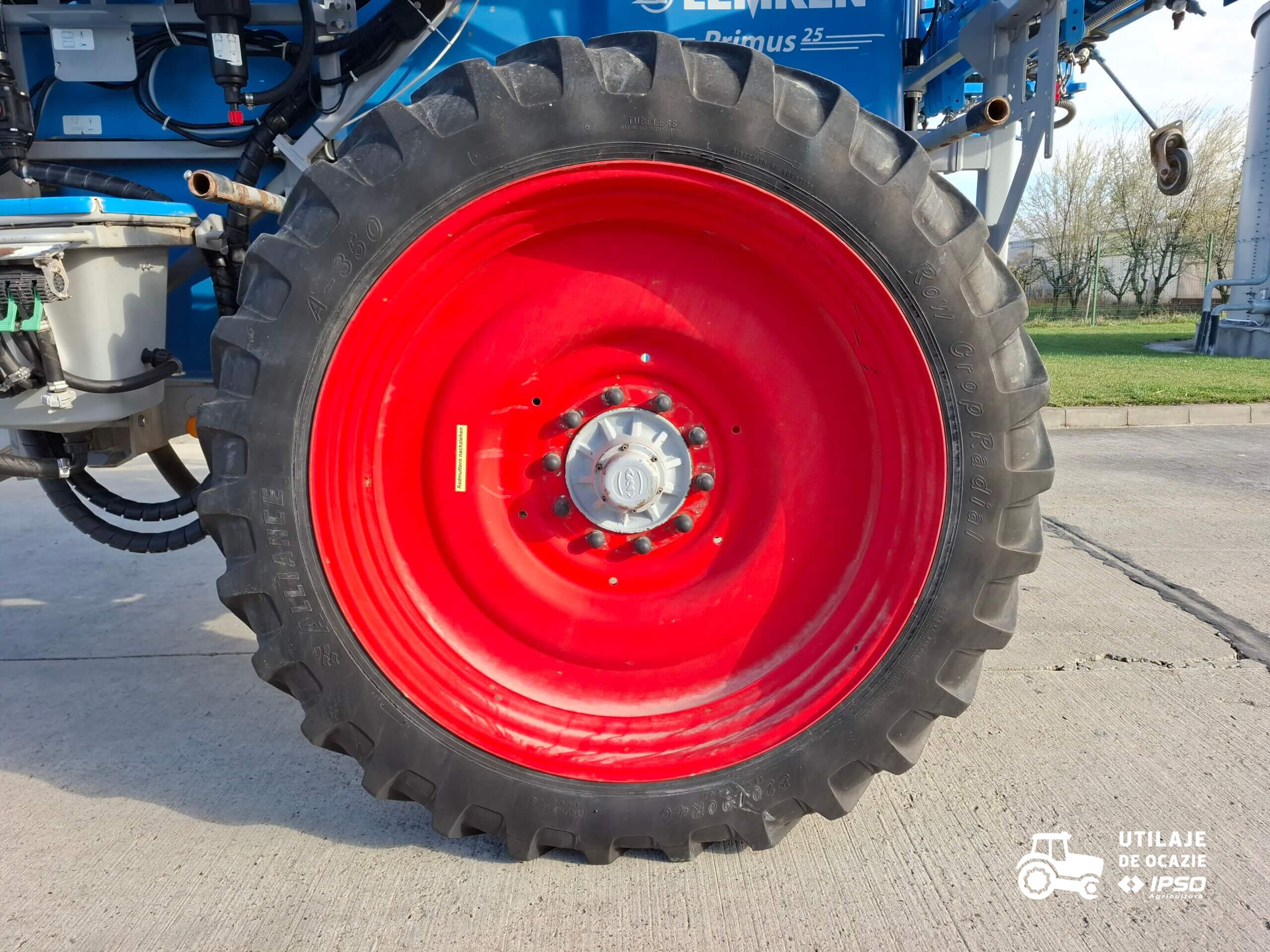 Sprayer tractat Lemken Primus 25